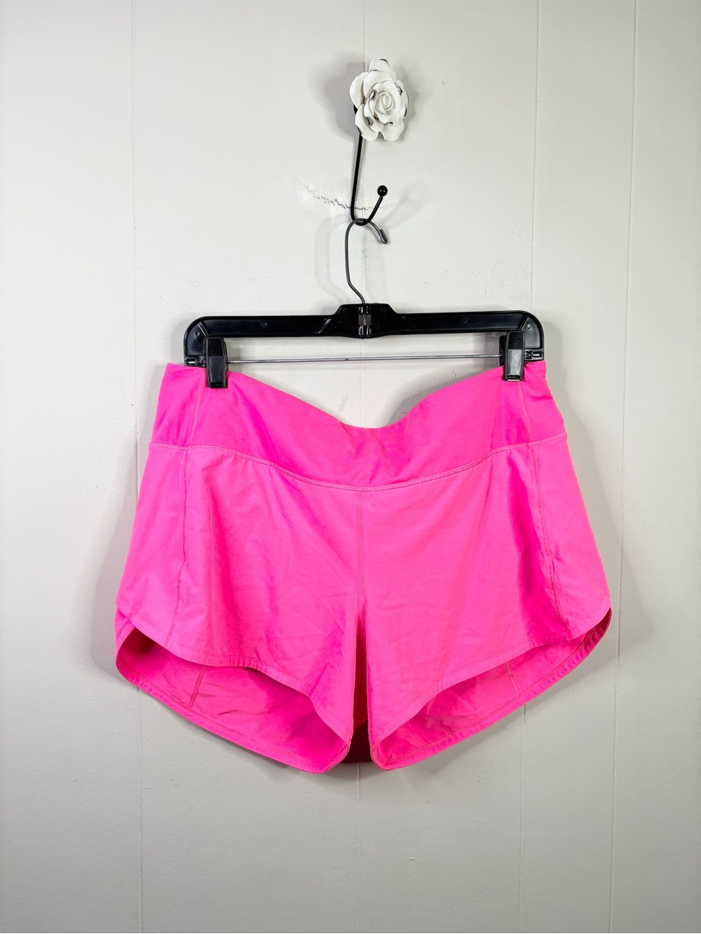 Lululemon Speed Up Short Long *4" Pink Highlight size 10 - Picture 4 of 8